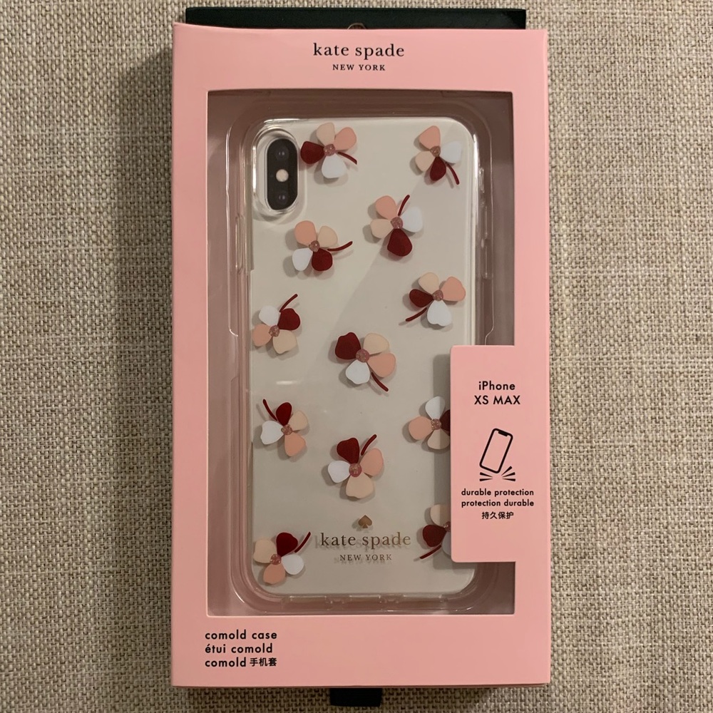 Kate Spade iPhone XS MAX Case (“Dusk Bud”)